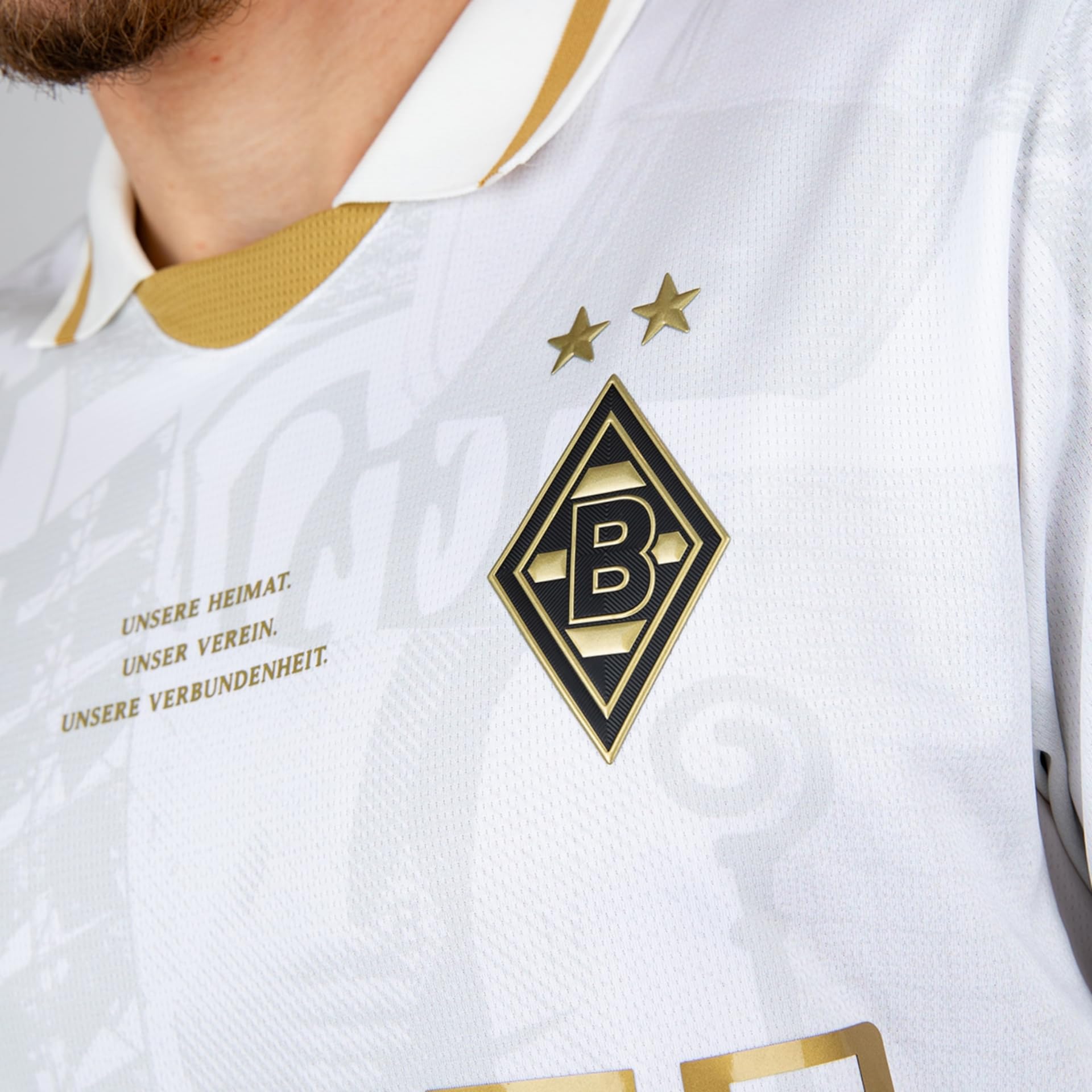 PUMA Borussia Mönchengladbach Special Edition Trikot 2025/2026 Weiß Herren