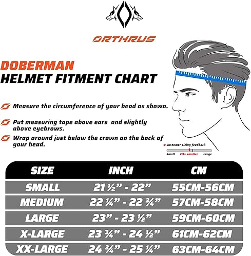 Miniatura 7 de Casco de cara completa para motocicleta con alerón LED aprobado por DOT OTS