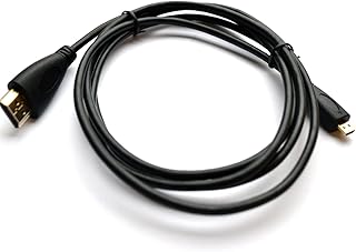 ANiceS Micro HDMI Audio Video TV Cable/Cord/Lead for Nikon Coolpix Camera S5200 S 5200