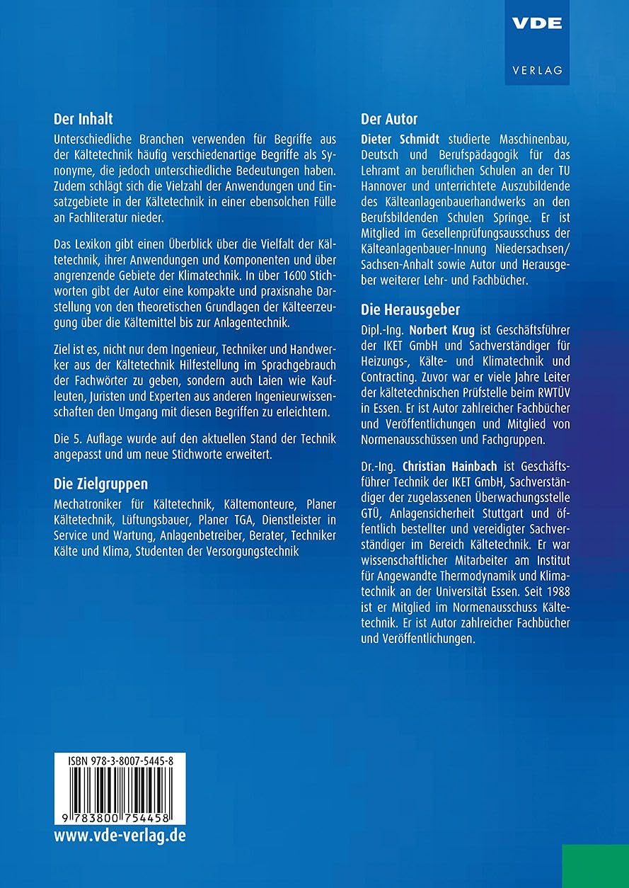 Lexikon Kältetechnik
