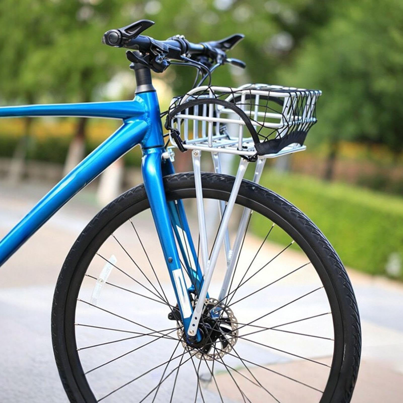Panier Vélo pour Garçons Support Large Léger et Réglable en d'Aluminium