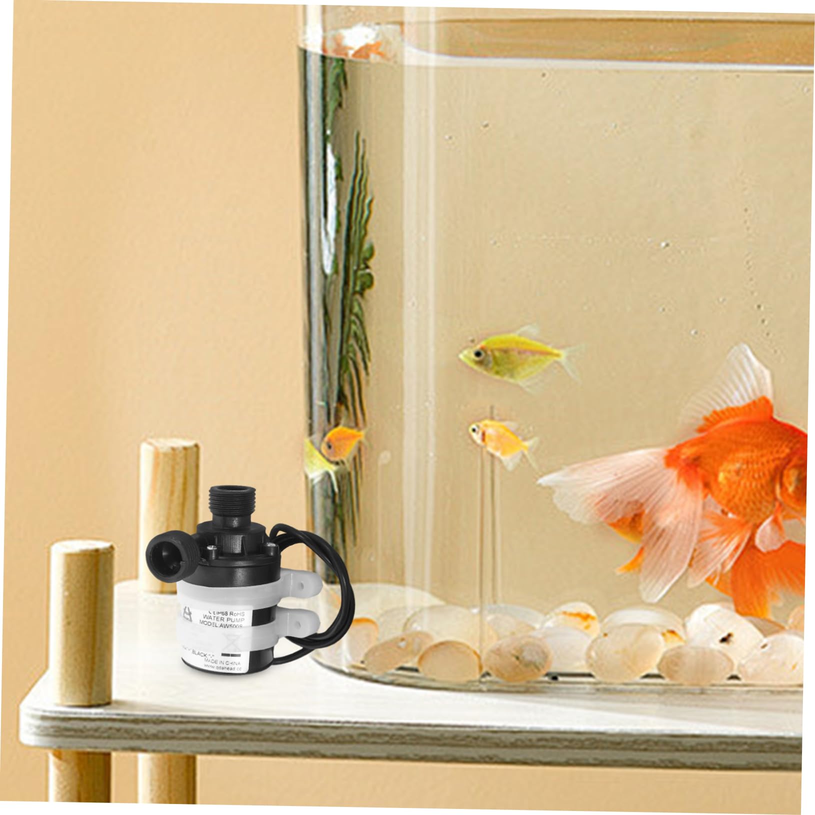 12v Pompa Sommersibile Per Circolazione Fontane e Pescicoltura Adatta Per Acquari e Laghetti Design Compatto e Facile Installazione