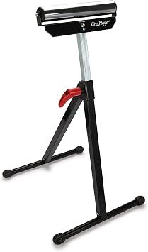 Woodriver Single Roller Work Support Stand