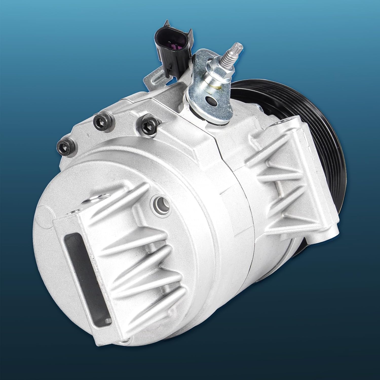 TadaMark Air Conditioner AC Compressor with Clutch Fit for Ford Fusion 3.5L 2010-2012 (Only fits for Sport，not for S, SE, SEL, Hybrid), Fit for Lincoln MKZ 3.5L 2007-2012
