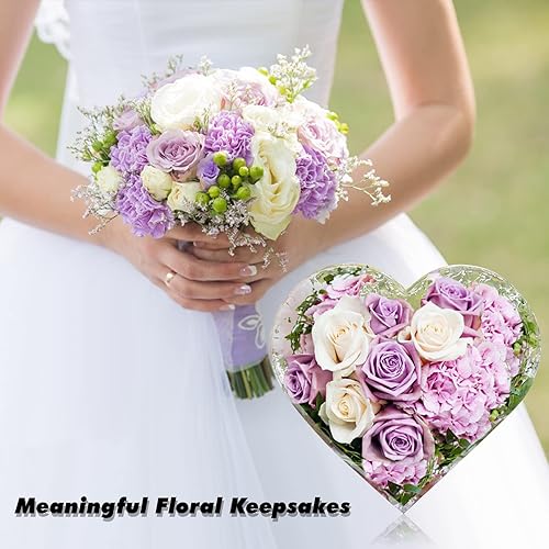 Vista 12 de Moldes de silicona grandes para resina, moldes de resina hexagonal Actvty mejorados, moldes de silicona hexagonales mejorados de 9 pulgadas