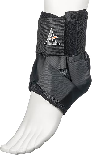 Active Ankle AS1 Pro Lace Up Ankle Brace, Ankle Support with Laces for Men & Wom