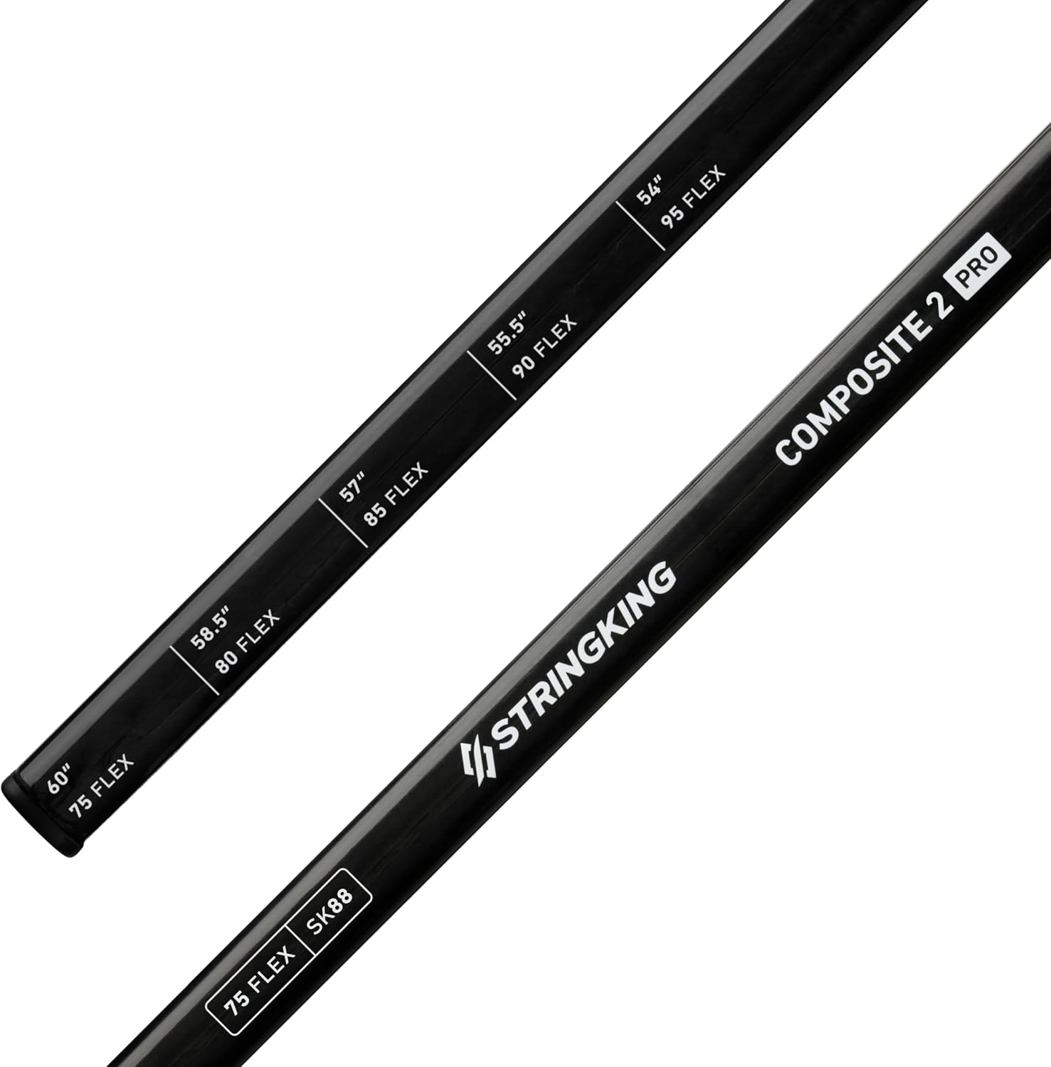StringKing Composite 2 Pro Senior Ice Hockey Stick (Left Hand, SK88 Curve, 75 Flex)