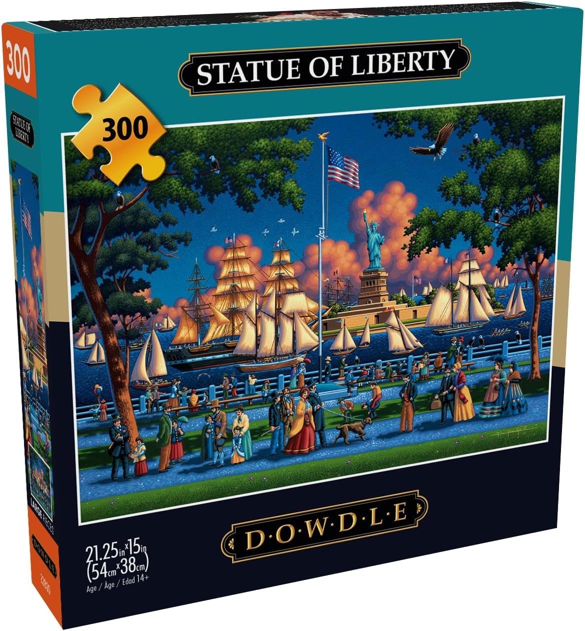 Eric Dowdle Statue of Liberty Puzzle - 300 Pieces -1