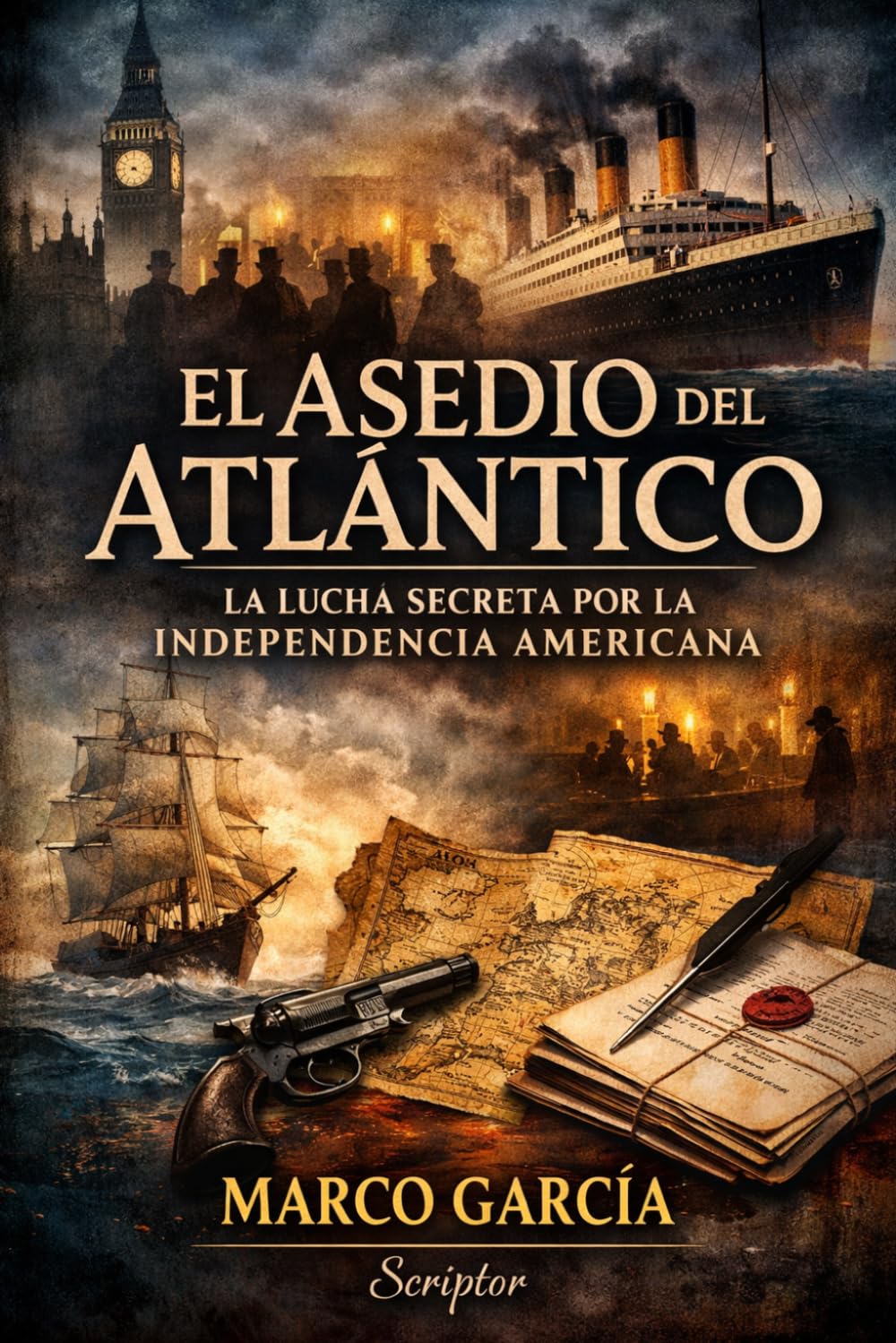 EL ASEDIO DEL ATLÁNTICO: La Lucha Secreta por la Independencia Americana