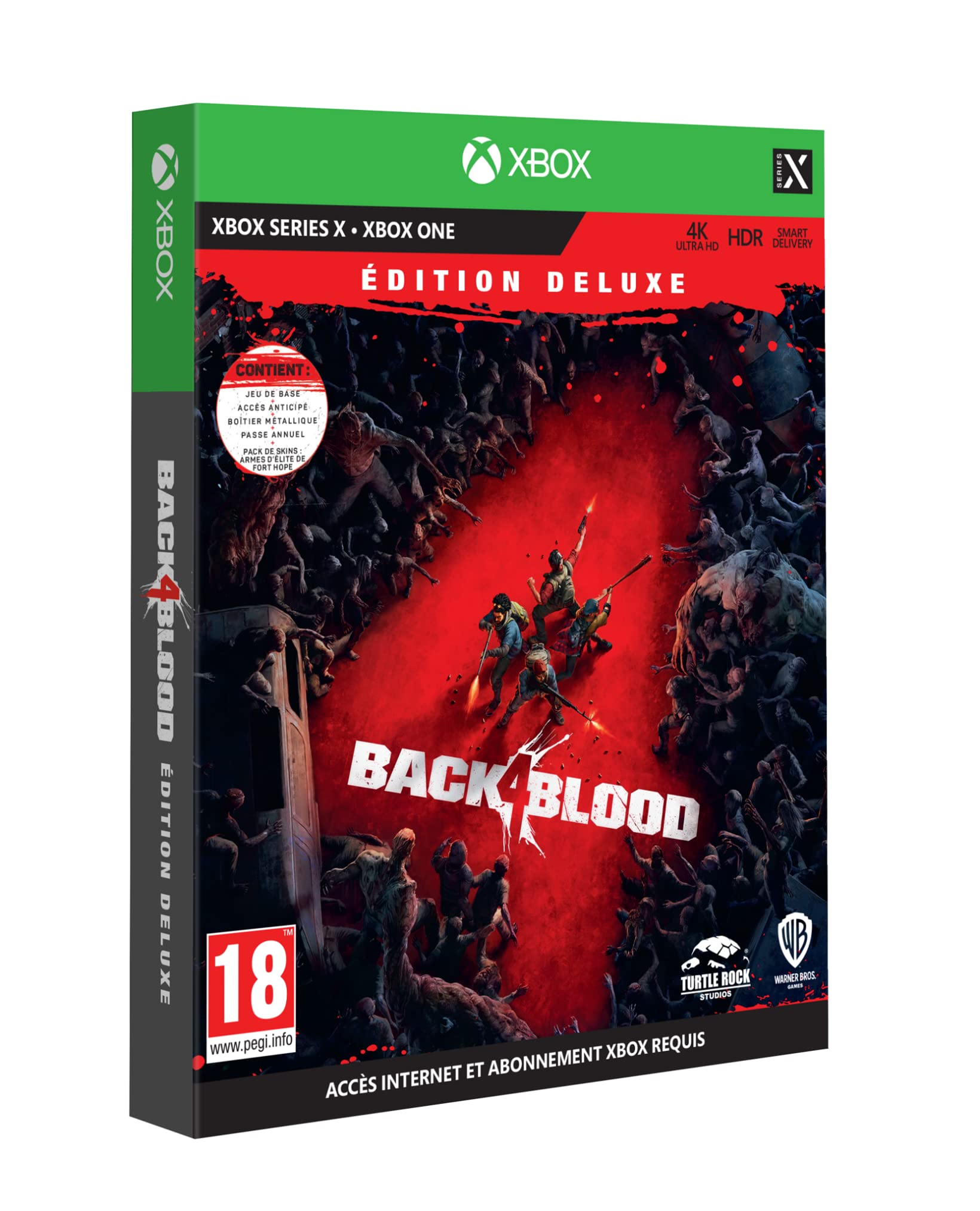 WARNER BROS INTERACTIVE BACK 4 BLOOD - ED DELUXE XONE
