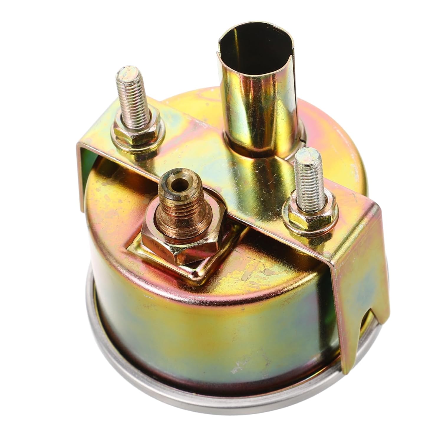 Cabilock Automotive Oil Pressure Gauge Replacement for Car Oil Pressure Test Meter Metal Construction