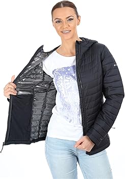 Columbia Women's White Out ll Omni Heat Hooded Jacket Puffer (XS
