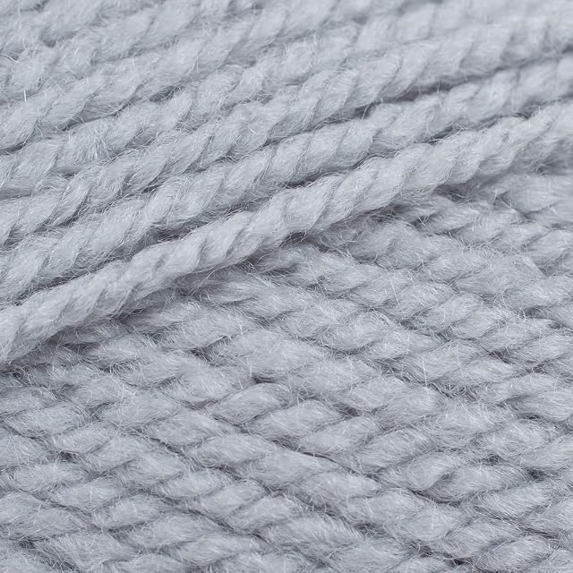 Stylecraft Knitting Yarn/Wool 100g Ball for Knit & Crochet, Aran - 1203 - Silver