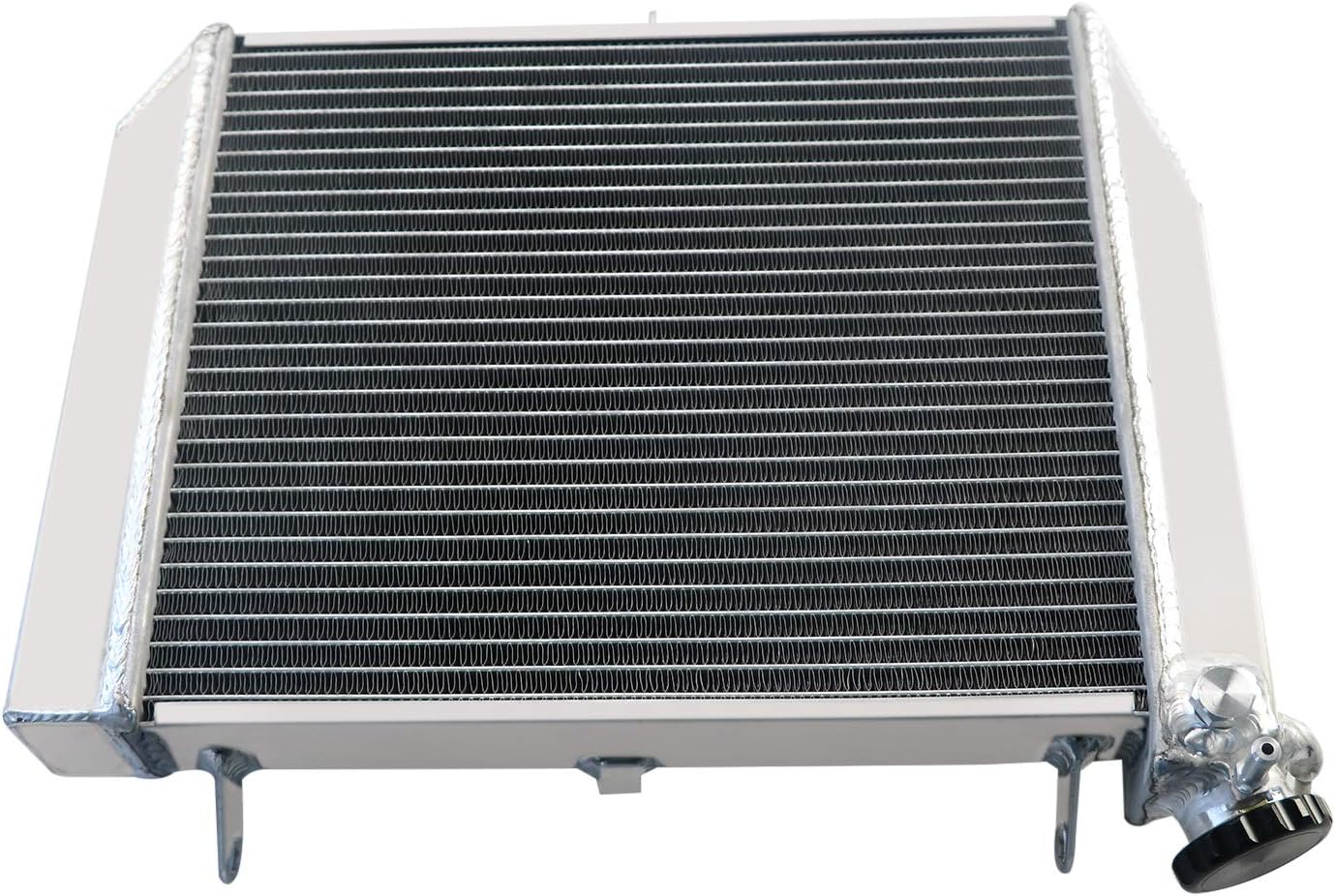 ALLOYWORKS 2 Row All Aluminum Radiator for 2000 2001 Yamaha YZF R1 5JJ-12461-00-00 4XV-12405-00-00