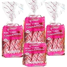 Gilliam Olde Timey Assorted Soft Sugar Sticks, 5 Oz, 4 Pack, 40 Count, Multiple Flavors Cinnamon