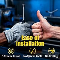 Vista 3 de ARANA SL1310 ML1310-Puntales de gas de 15 pulgadas y 10 libras, soporte de elevación para tapa de camioneta, cubierta de cámper, puerta de caravana