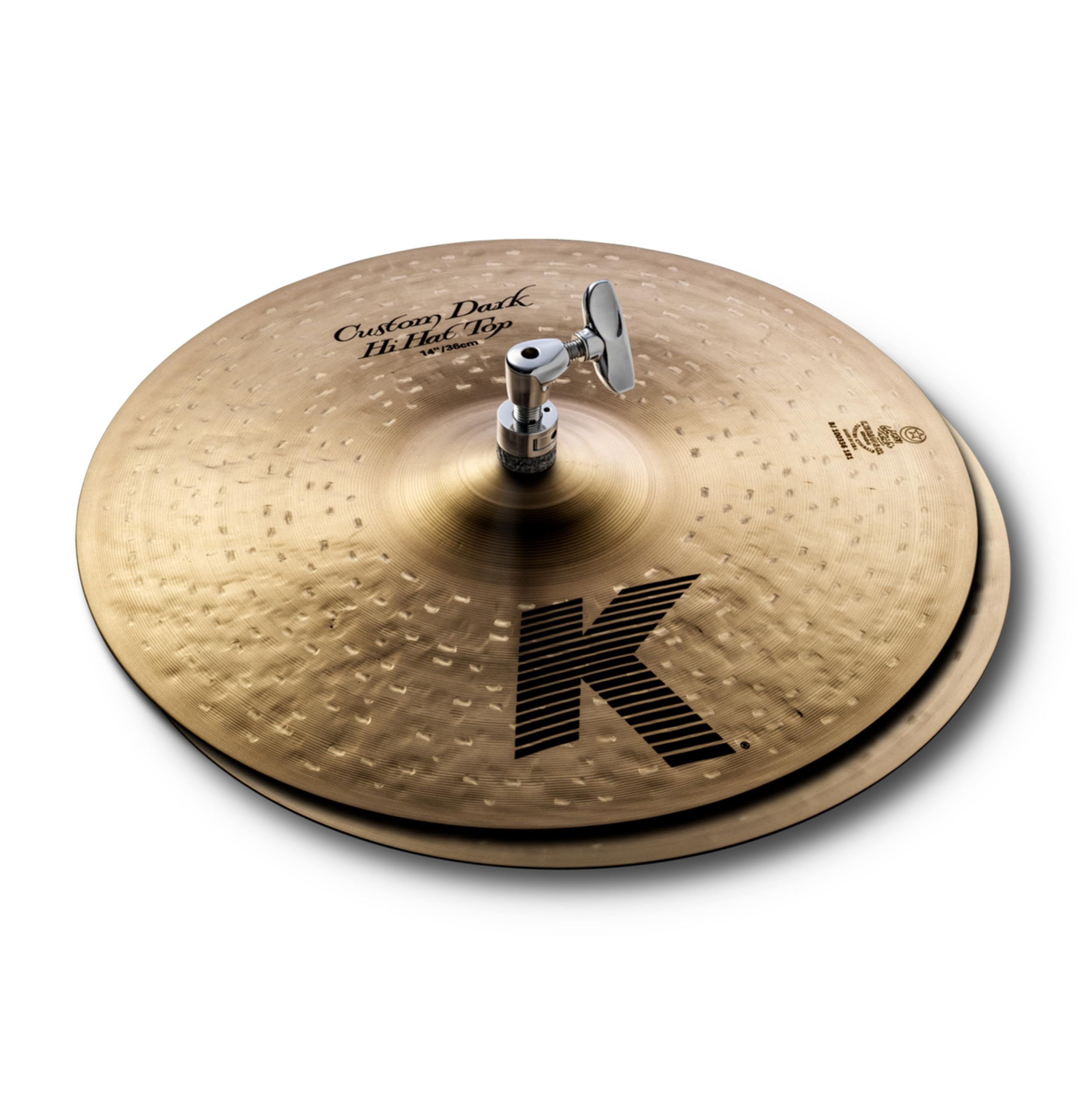 Amazon.com: Zildjian K Custom Dark Hi-Hat Cymbals - 14