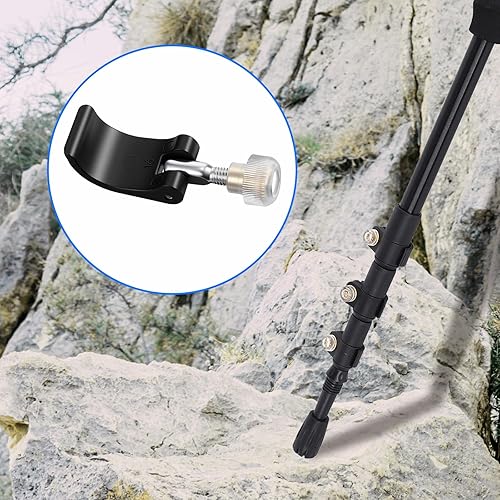 Miniatura 6 de 6 piezas de repuesto para bastones de trekking externos rápidos con tornillos de tuerca para bastones de senderismo, escalada, mochilero, camping,