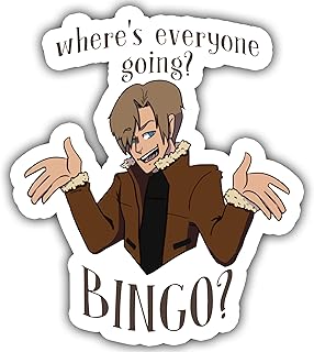 Resident Evil 5 : Pas de remake en vue selon un informateur, un épisode problématique 11 71UX9ikaIvL. AC UL320 3PCS Resident Evil 4 - Bingo Leon Sticker, Funny Waterproof Vinyl Sticker for Hard Hat Laptop Water Bottle Phone Case Merchandise Decor Decal Stuff Birthday Gift for Her Him Adults Kid…