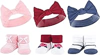 Vista 90 de Hudson Baby Conjunto de regalo de diadema y calcetines para niña