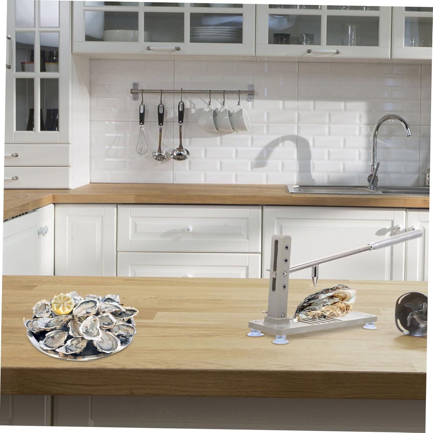 1pc Oyster Cutter Gear Convenient Seafood Shucking Tool for Oysters Clams and Shellfish Easy to Use and Clean for