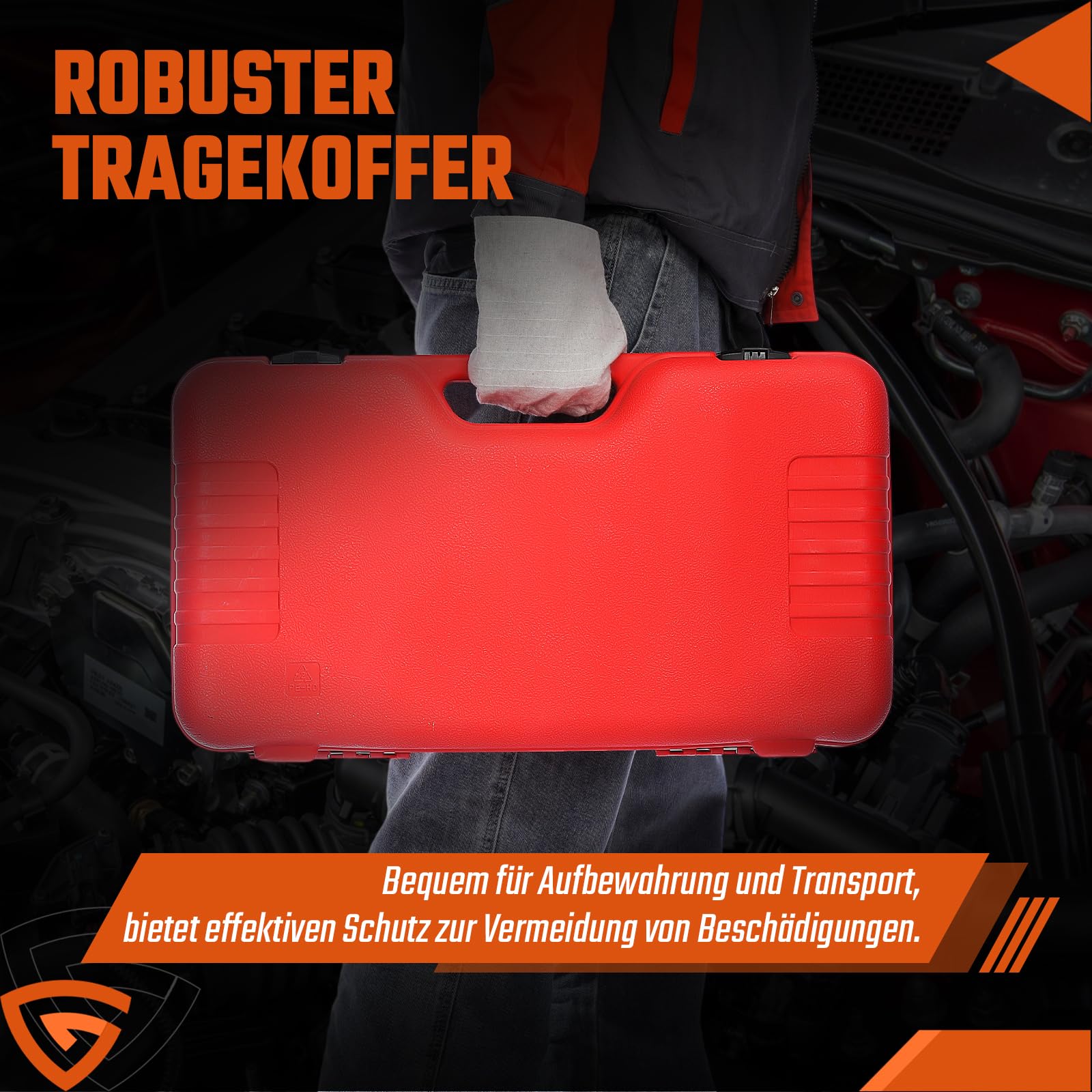 GEARMONSTER Set di 26 manicotti a pressione, cuscinetti in gomma, estrattori estrattori, cuscinetti in gomma silenziosi, 34 – 82 mm, sostituzione/rimozione dei cuscinetti delle ruote e delle boccole