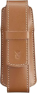 OPINEL - Étui Chic Cuir - Étui OPINEL - Étui Couteau OPINEL Adapté aux Couteaux de Poche Pliants Effilé N°10 et Traditionnel N°08 - Étui Couteau Cuir - Fauve