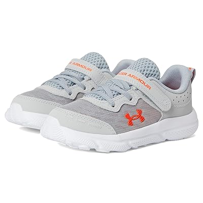 Under Armour Kids Assert 10 Alternate Closure Sneaker (Toddler) Boys Shoes Mod Gray/Red/Ares Red