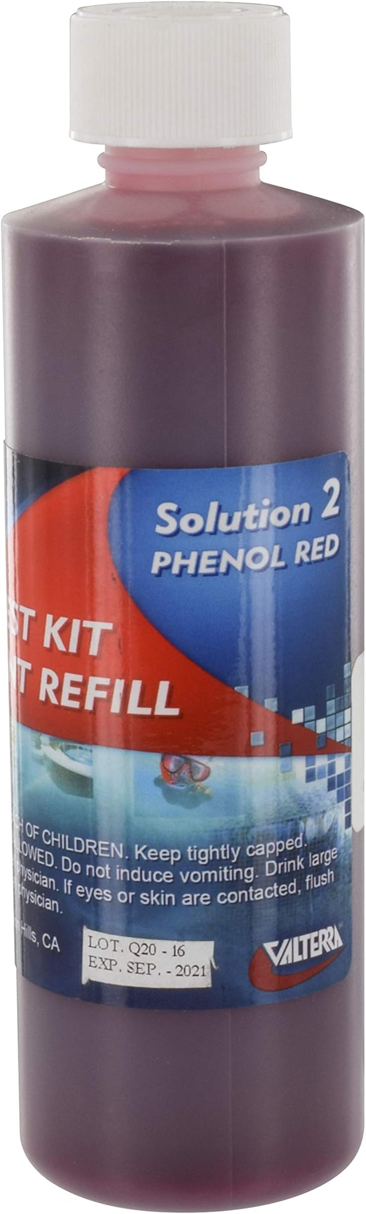 Valterra Blue Devil B7492#2 Phenol Red (5-Way), 8 oz Bottle