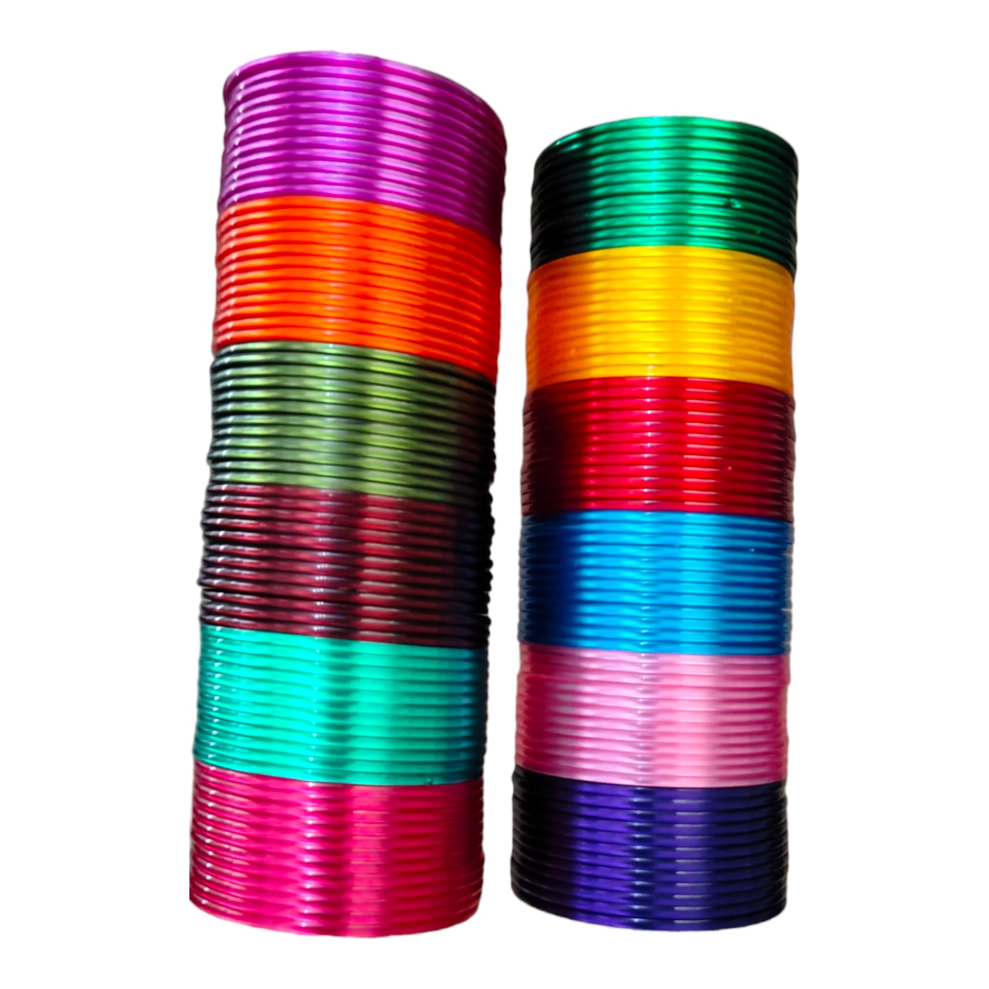 Lyychee Plastic Bangle Set Plain Multicolour Plastic Bangles or chudi set, One Full Bangle Box - Total 144 Bangles in Box for Women & Girls (2.4) (B0CGDKFN9H) Amazon Price History, Amazon Price Tracker