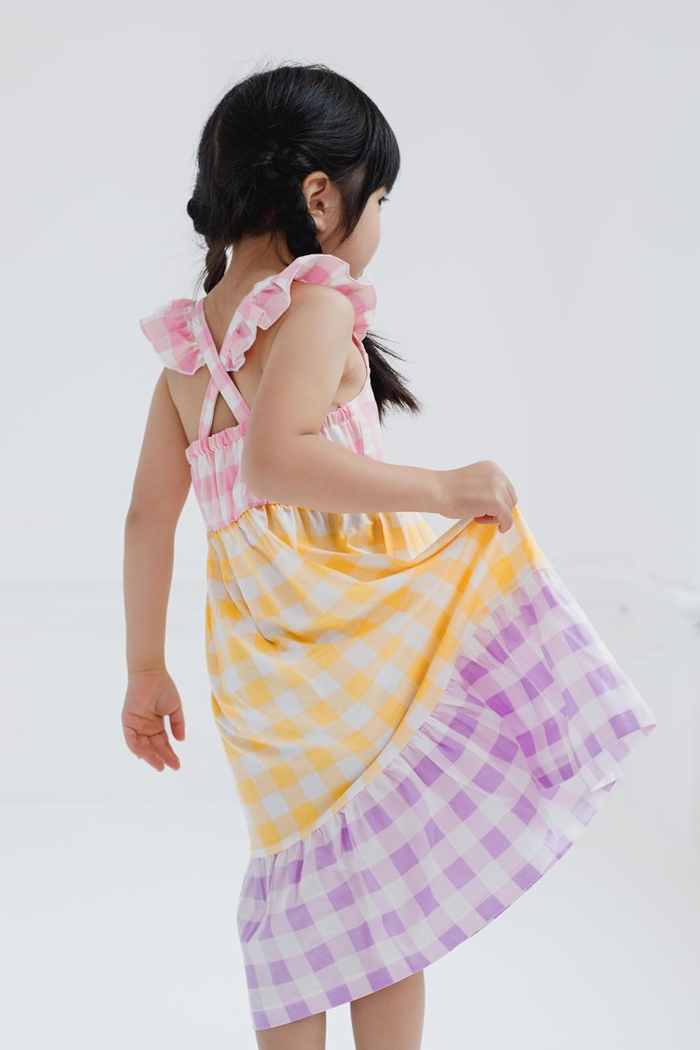 Disney Minnie Mouse Gingham Dress Infant to Big Kid - Image 3