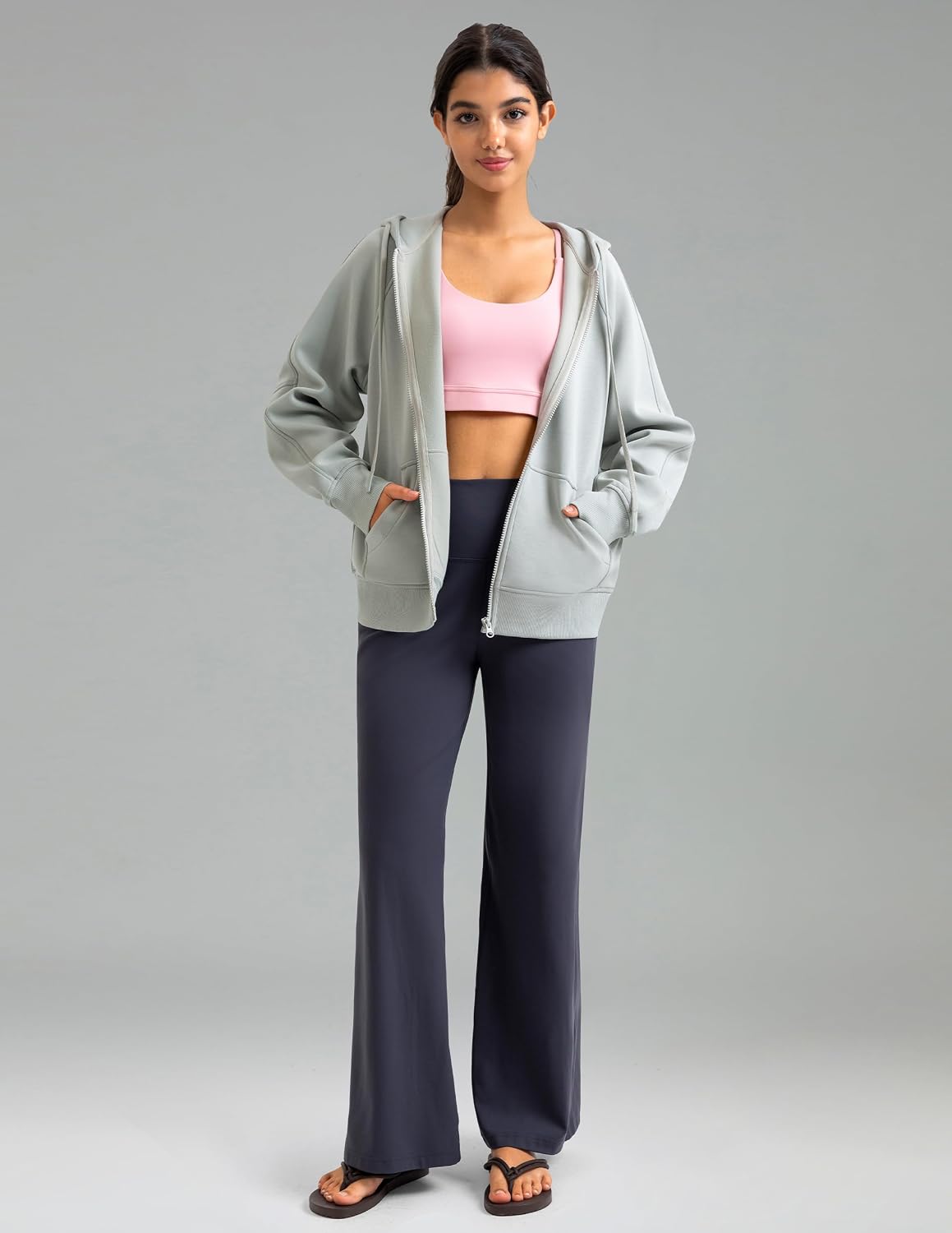 Colorfulkoala Velvra Modal Fleece Pullover – Plush Soft Modal Blend Lounge Sweatshirt, Warm & Kangaroo Pockets