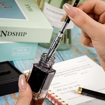 Mr. Pen- Luxury Fountain Pen, Fine Nib, Black Fountain Pens for Writing | Luxury Pen, Luxury Pens, Fountain Pens for Journaling, Luxury Fountain Pen, Fountain Pen Fine Nib, Fathers Day Gift