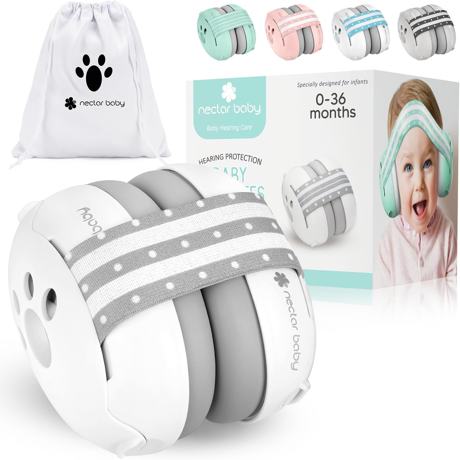 Baby Ear Protection For Babies And Toddlers Noise Reduction Earmuffs - View #8