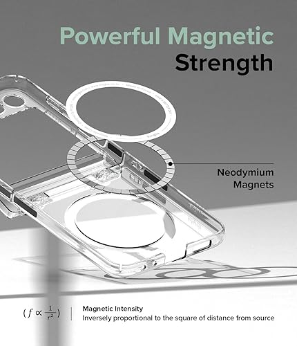 Miniatura 5 de Ringke Funda magnética con bisagra delgada compatible con Samsung Galaxy Z Flip 5 transparente + cubierta de cristal compatible con Samsung Galaxy Z