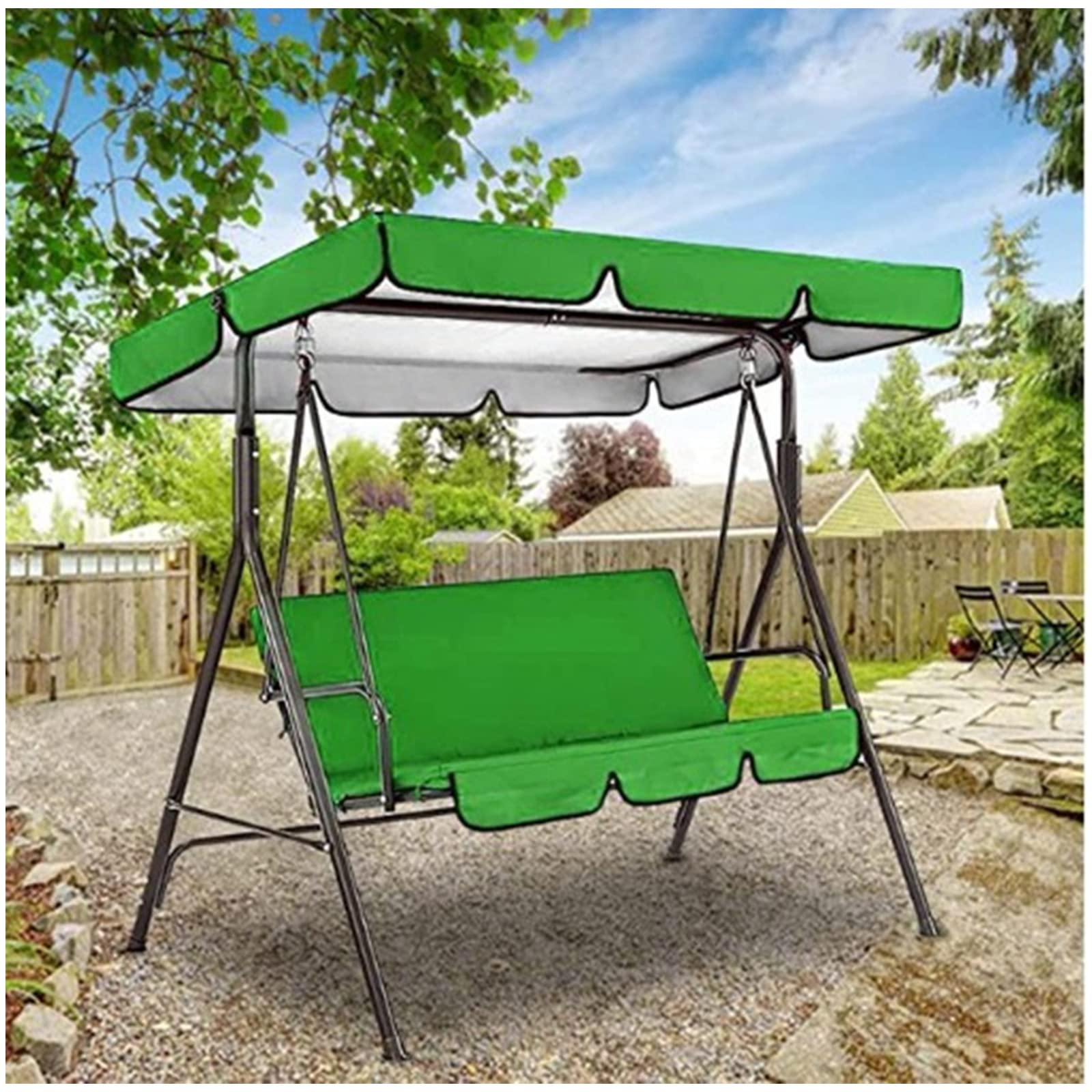 Ersatzdach Für Hollywoodschaukel - Wasserdichtes Schaukel Dach Mit UV-Schutz