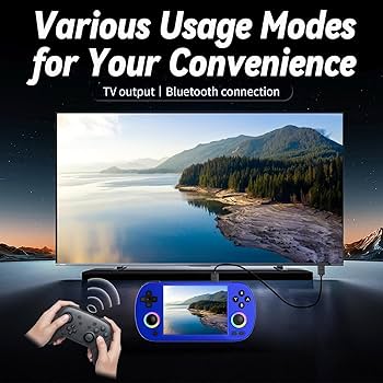 Amazon.com: RG40XX H Retro Handheld Game Console ,RG40XXH 4.0 Inch