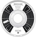 QIDI TECH ABS Fiber Glass Filament 1.75mm, ABS-GF25 3D Printer Filament, Frosted Texture, High Hardness, Suitable for Most FDM 3D Printers, 1kg Spool, Black