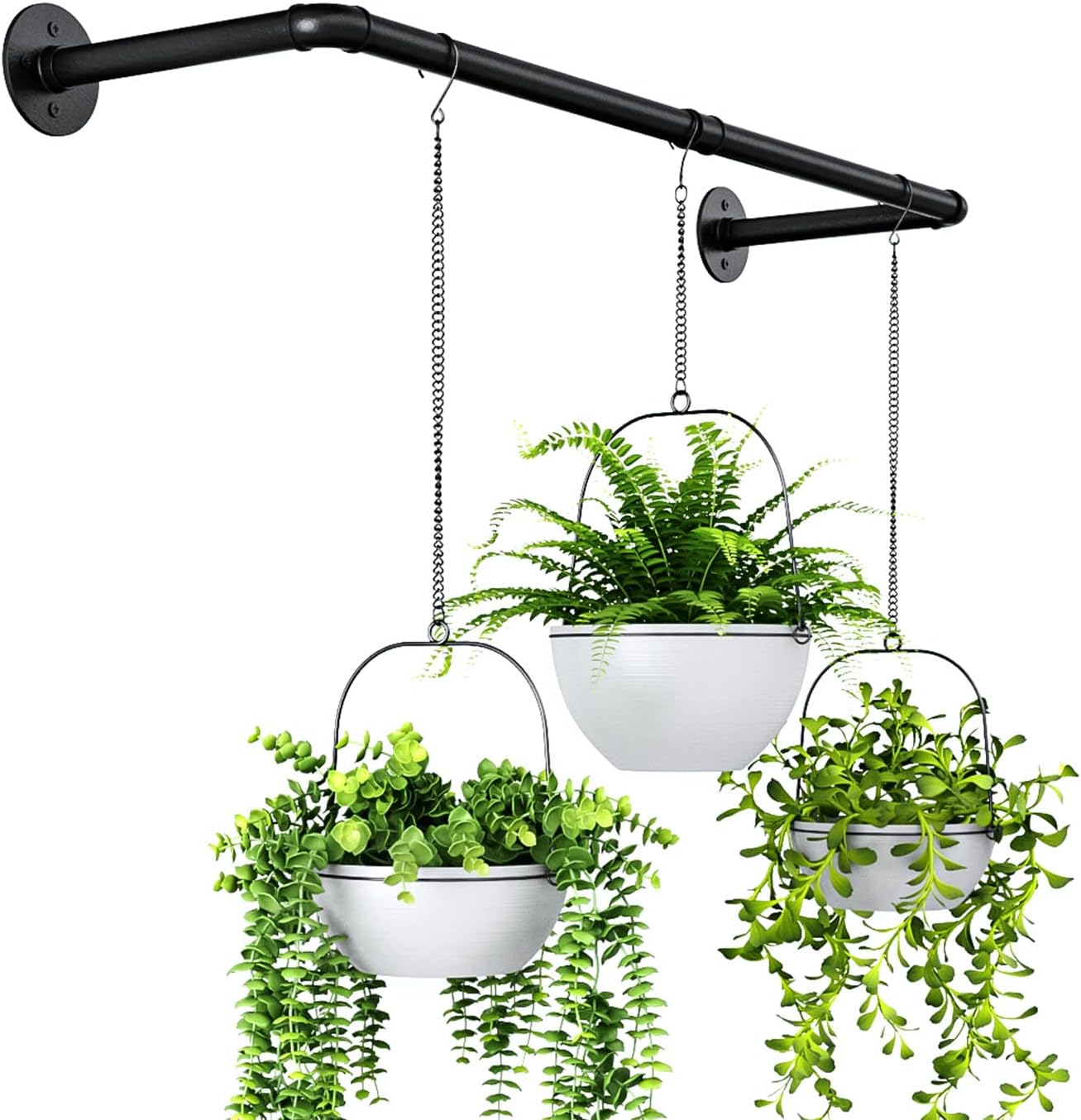 Black Hanging Planters Amazon.ca Patio, Lawn & Garden