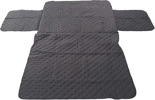 Miniatura 9 de Funda protectora de sofá para mascotas, tamaño biplaza, impermeable, protector de muebles para perros y gatos, funda de sofá suave para sala de