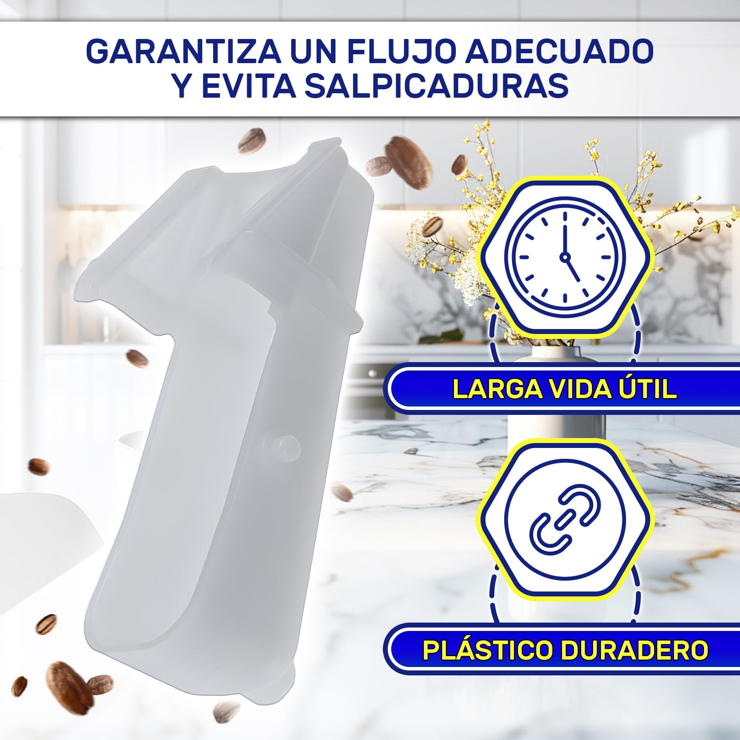 MONTERAL Guía Café Cafetera Capsulas Tiene el Código Original MS-623311 para Krups Nespresso U - Garantía de 10 Años