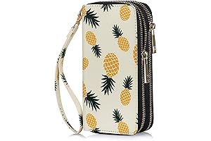 Chic Double Zipper Wallet