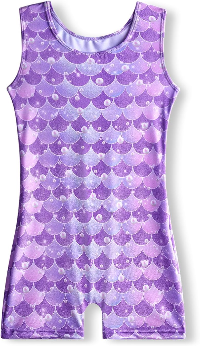 Leotards for Girls Gymnastics Toddler Kids Tumbling Outfits Biketards Unitards Multiple Colors - Image 2