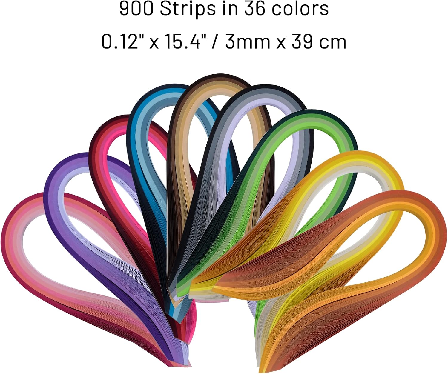 YURROAD Quilling Tools Kit and 3MM Quilling Paper Strips Quilling Tools Paper Set