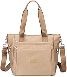 Sac à bandoulière femme Grand sac à main imperméable à l'eau de corps de corps , Multi poches Nylon sac de voyage avec longue sangle pour le quotidien, travail, achats