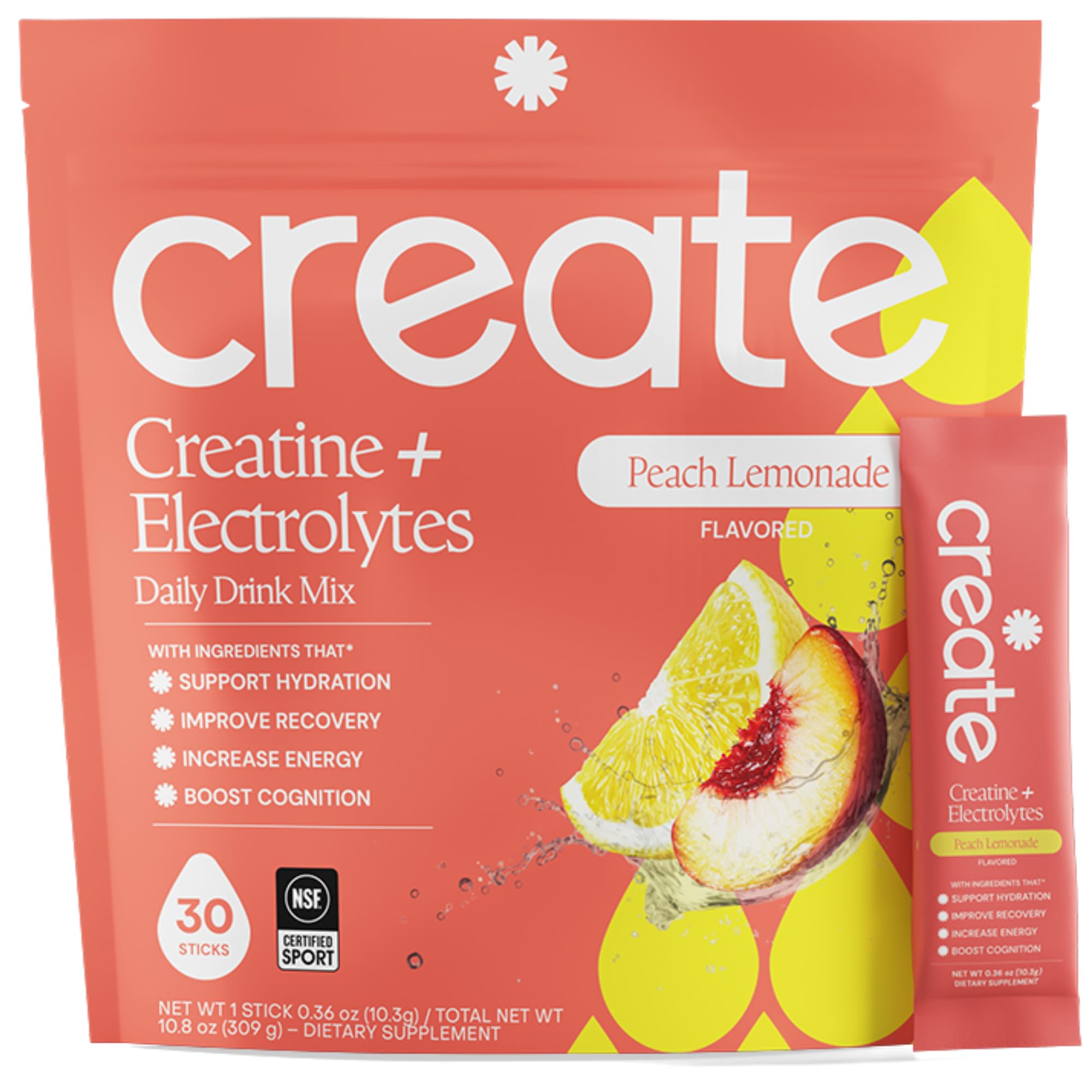 Create Creatine + Electrolytes – Energy & Strength – Lemon Lime — Amazon image 15