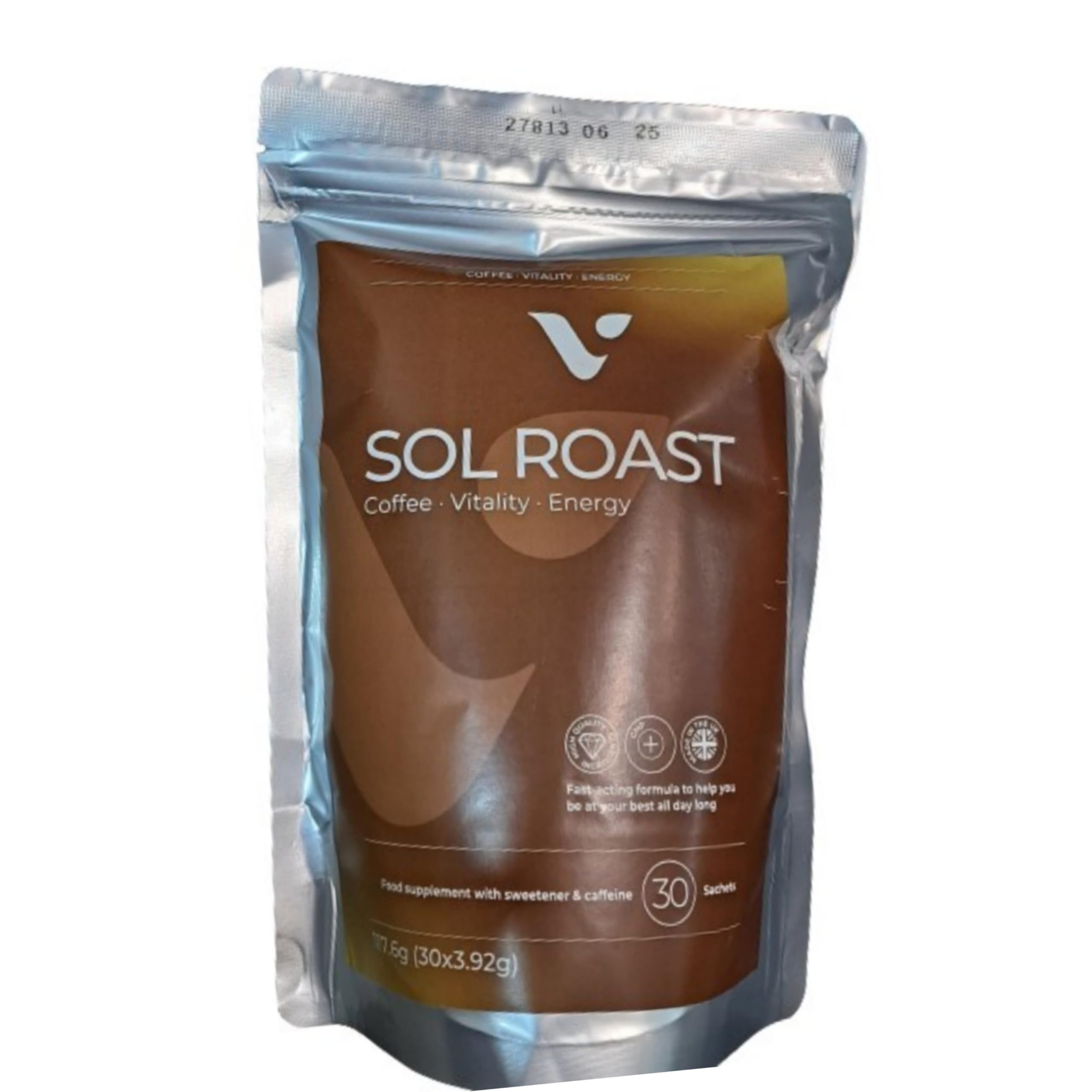 Pack Regala Vida Sana de NUEVO Sol Roast Coffee mas Hoja de seguimiento Y Pautas CAFE SOL ROAST (Paquete de 30 sobres)