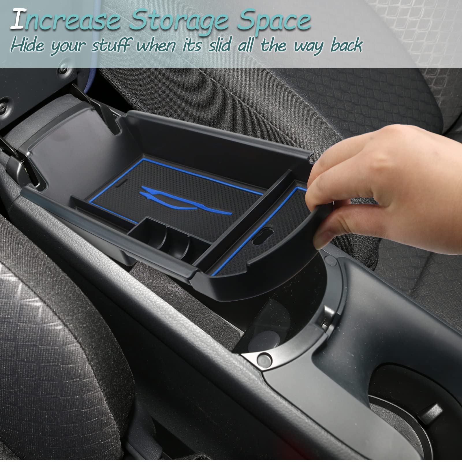 Organizer Console Per Toyota C-HR 2024-2025 - Vano Portaoggetti Con Base Antiscivolo - Foto 3