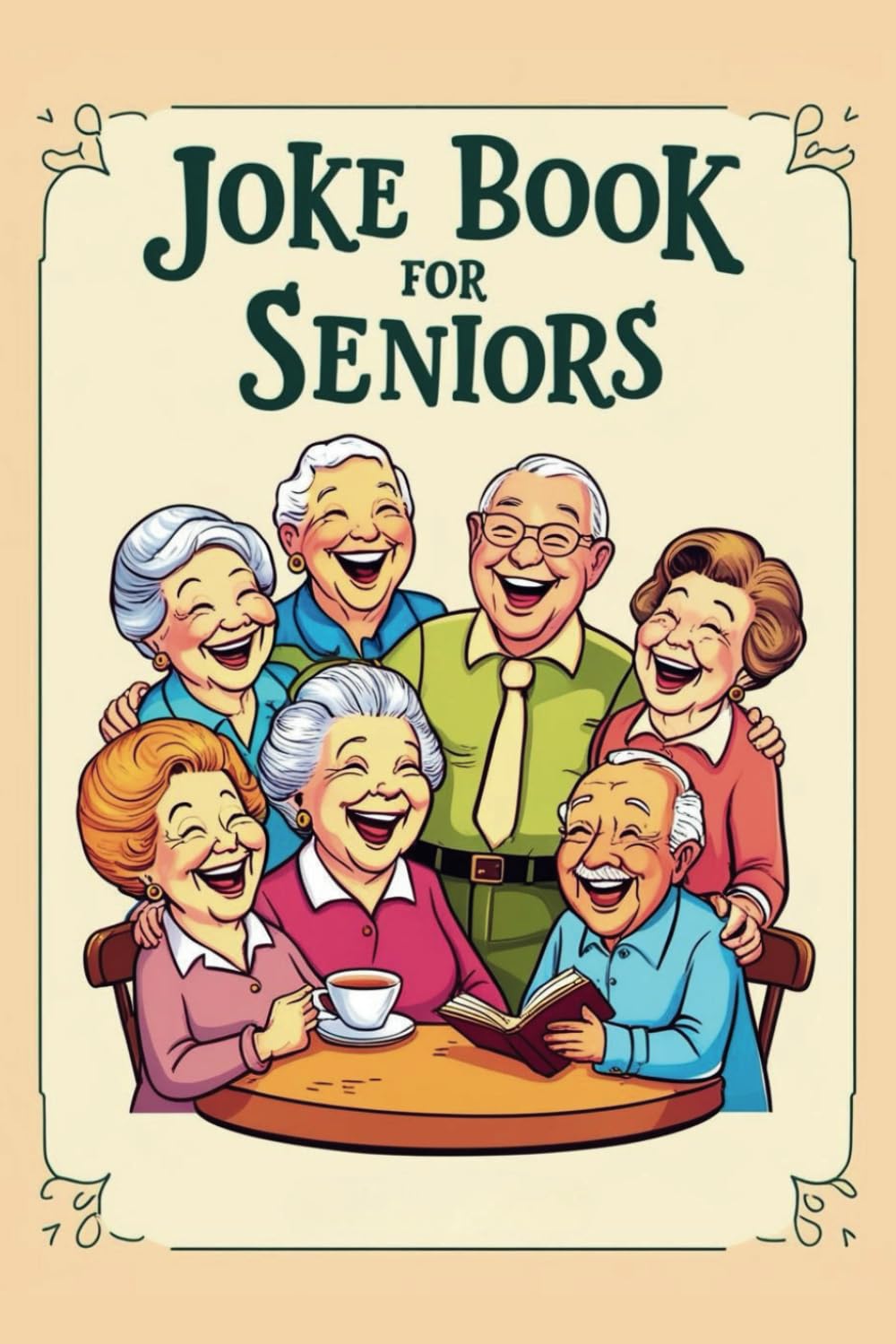 Joke Book for Seniors: 200 Hilarious Jokes with Fun Icons for Endless Laughs!