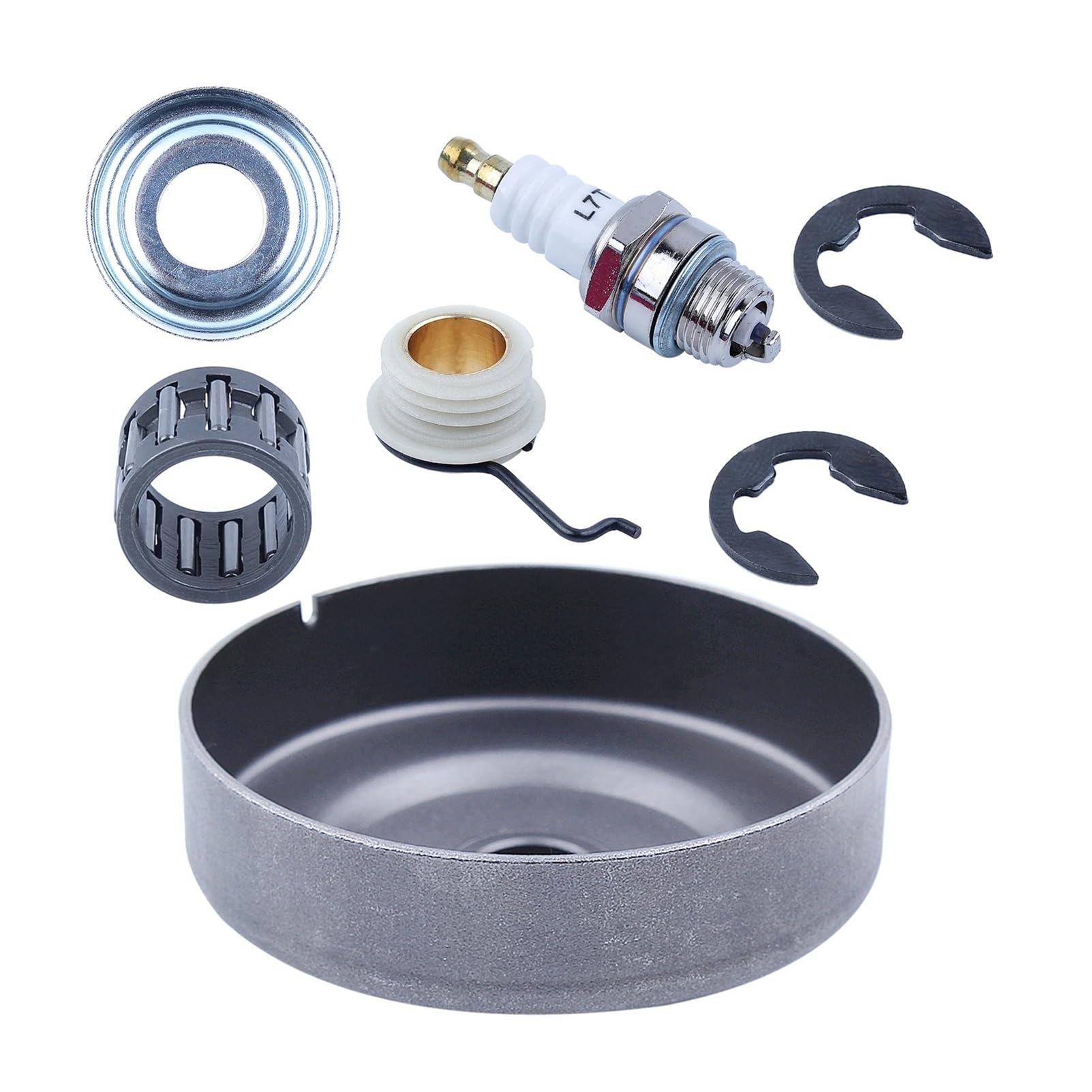 Cojinete de agujas de embrague de piñón de 7 dientes de 3/8" for motosierra Sthil MS390 MS290 MS310 029 039, engranaje helicoidal 1125 640 2000